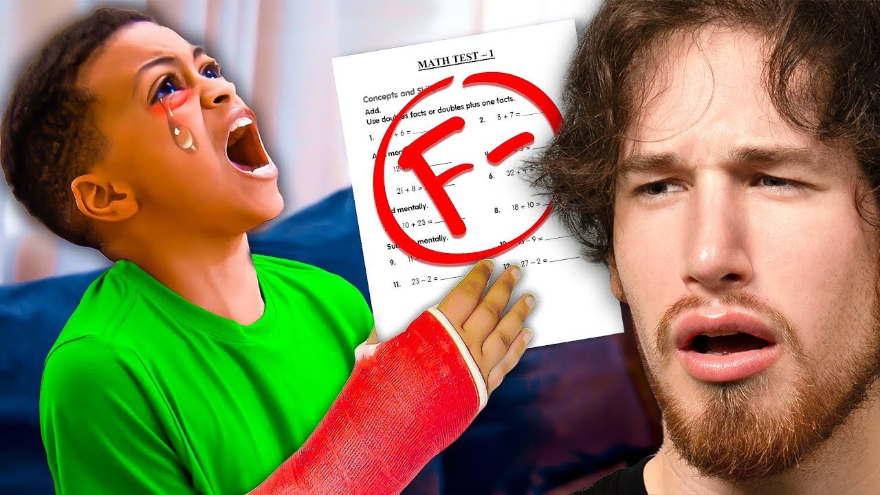 Kid FAKES Broken Arm To SKIP TEST, Instantly Regrets It! YouTube