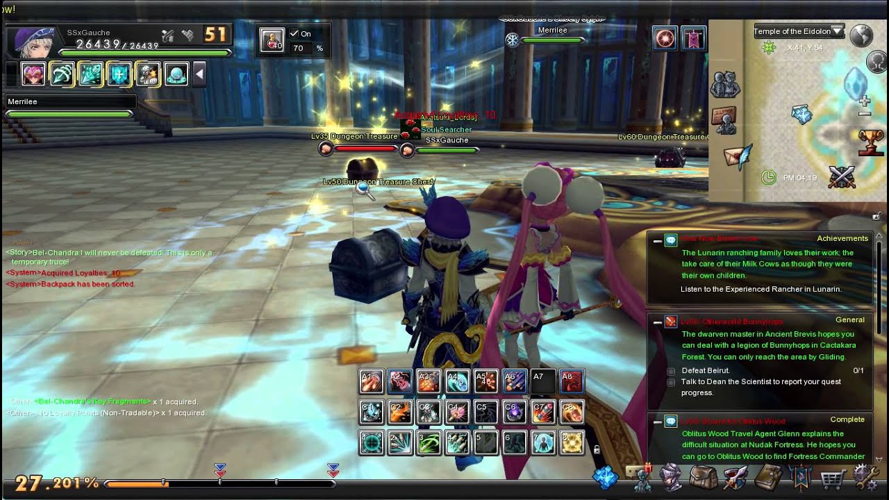 Aura kingdom Temple of the Eidolon (Bel-Chandra & Uzuriel)