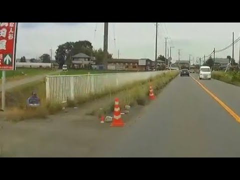 光電管式 ネズミ捕りの測定係が意外な場所に 移動式オービスのレーザー600メートル手前で反応 Youtube