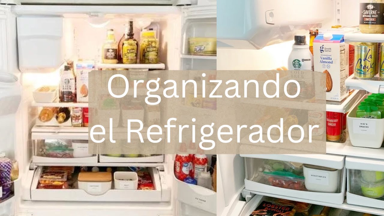 ORGANIZANDO MI REFRIGERADOR Y OTRA AREA EN MI COCINA