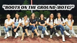 Boots On The Ground botg Line Dance  Emtege Squad