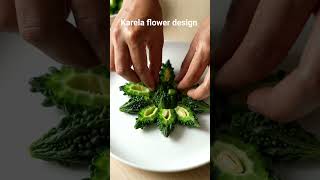 karela flower design #shortsfeed