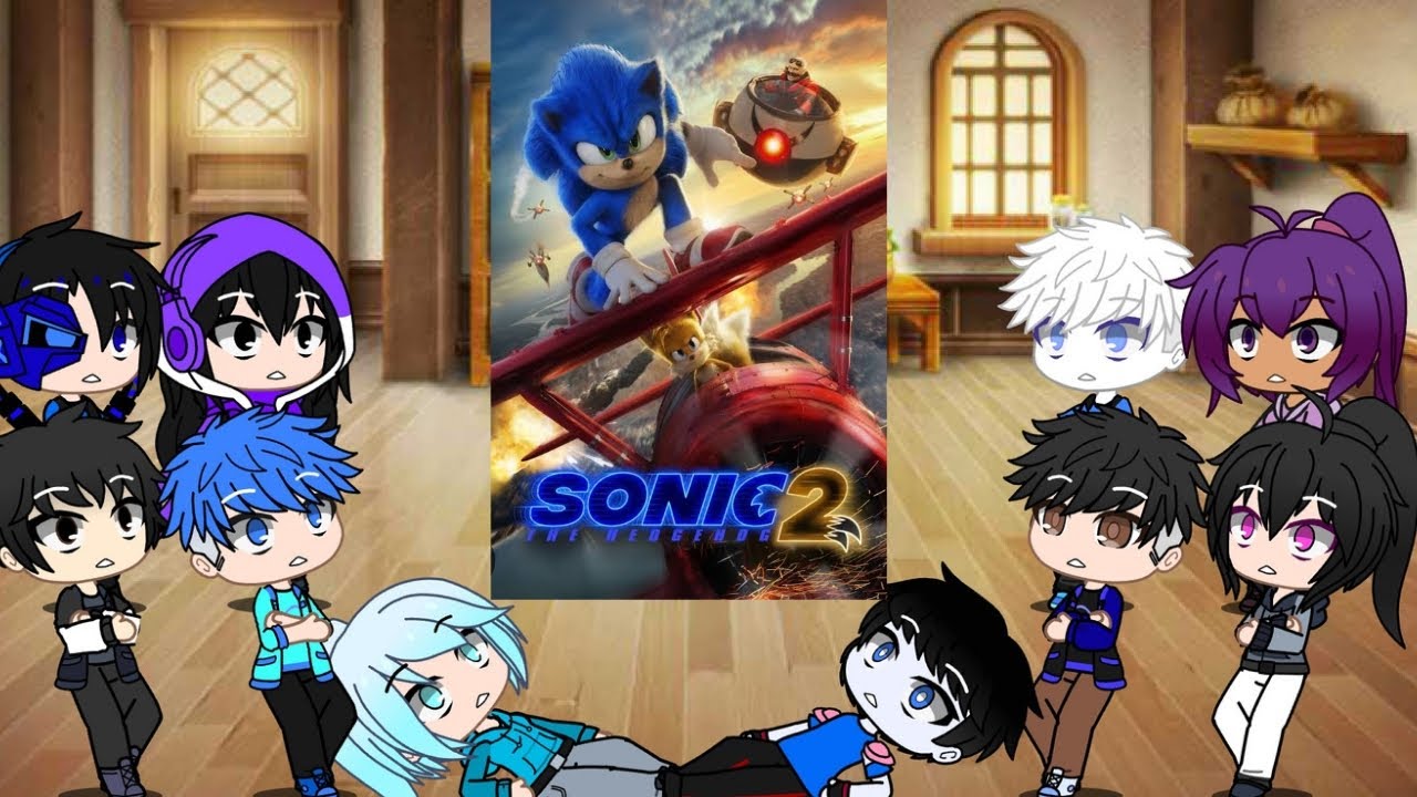 Me and my friends react to Sonic The Hedgehog 2 Trailer - YouTube