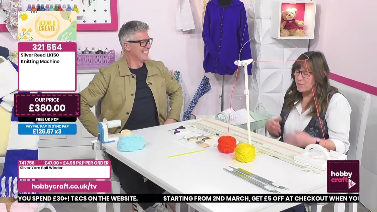 Silver Reed LK150 Knitting Machine