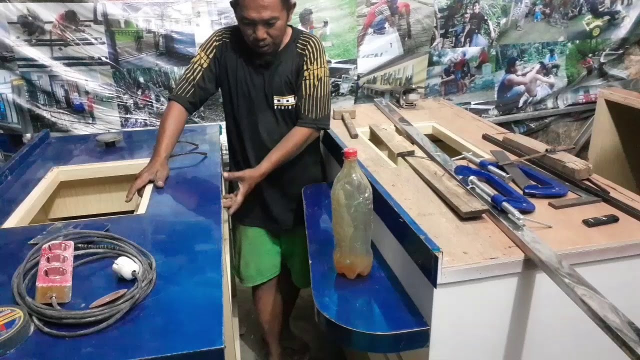  Meja  HPL Lapis Stainless  YouTube