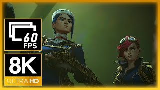 Arcane: Season 2 | Vi to Caitlyn: “Can We Talk?” | CaitVi Scene (8K 60FPS) (Remastered)