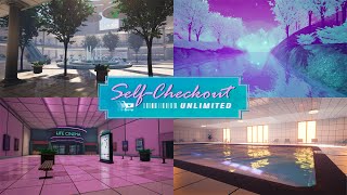 Self-Checkout Unlimited - Explore Ryan J.'s Consciousness in a Nostalgic 90s/00s Vaporwave Mall