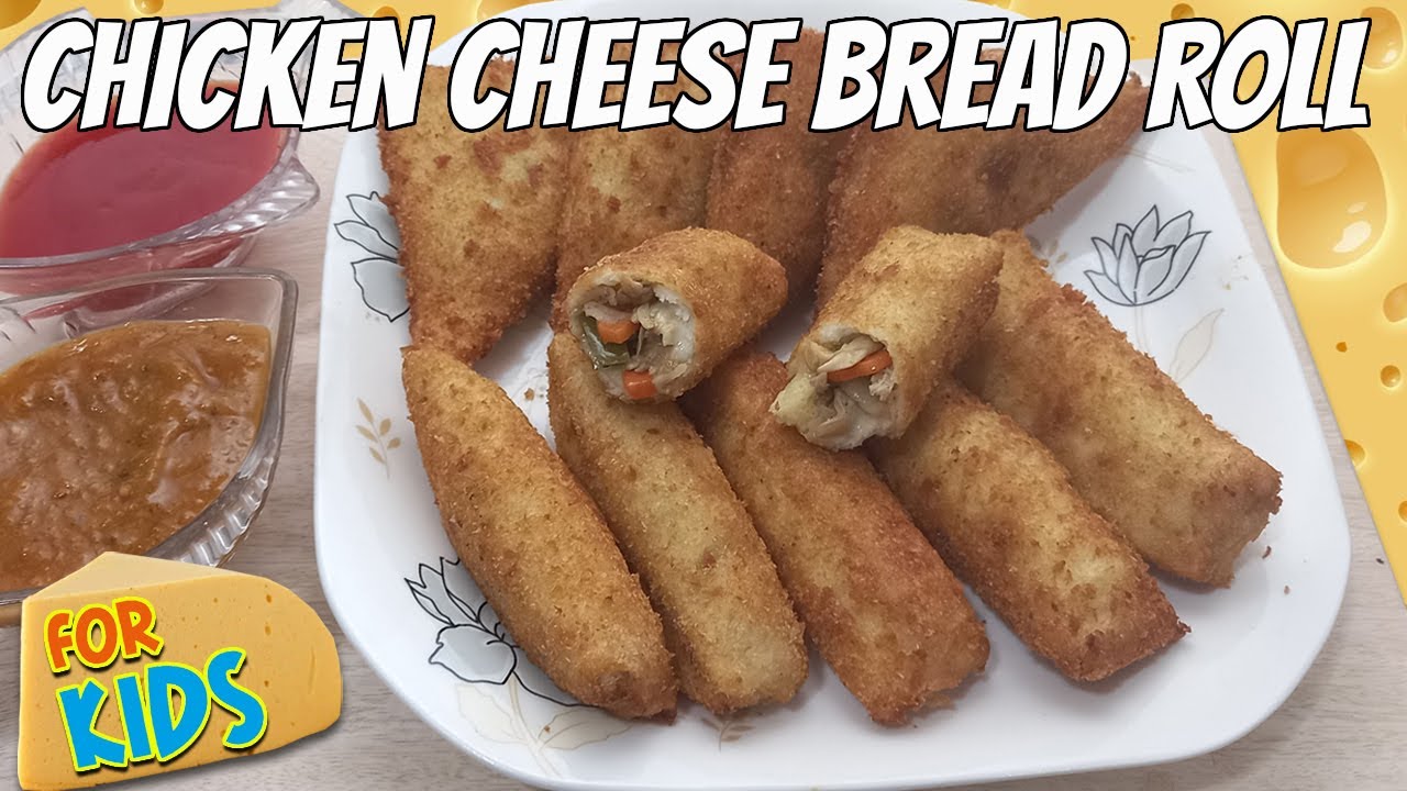 Chicken cheese bread roll recipe Delicious bread roll. YouTube