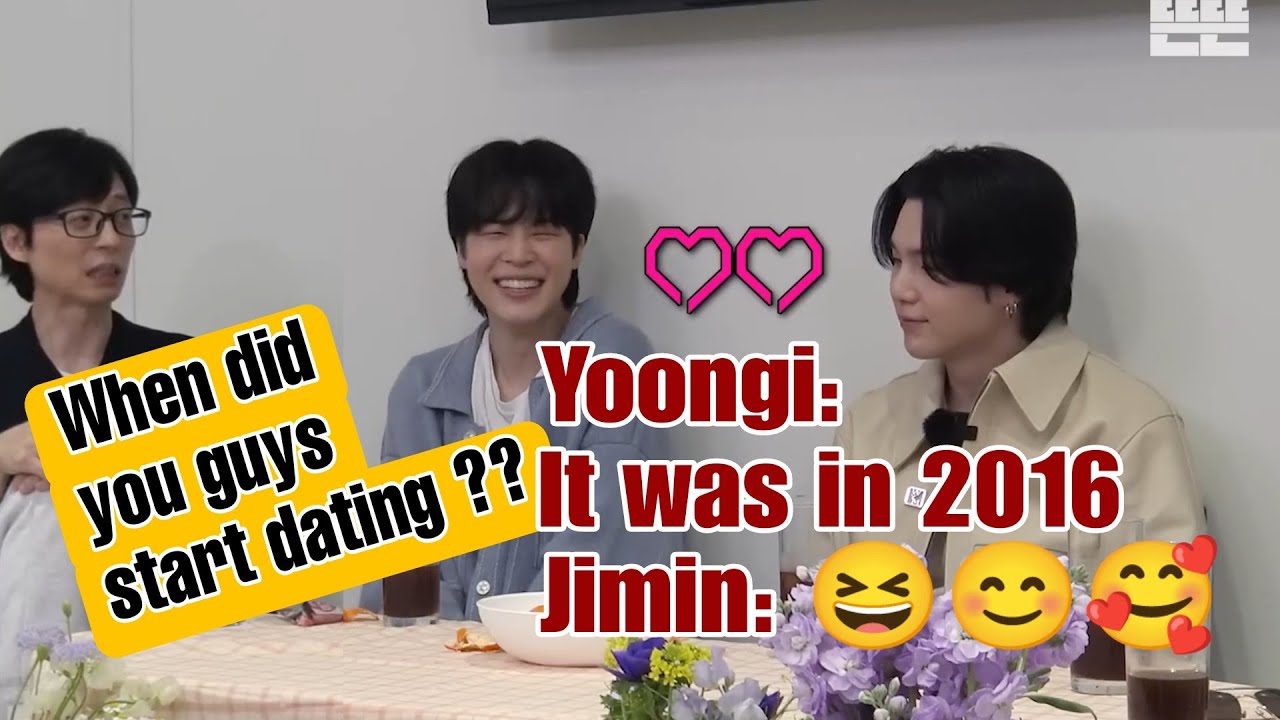 Yoonmin Dating In 2016, Explanation 