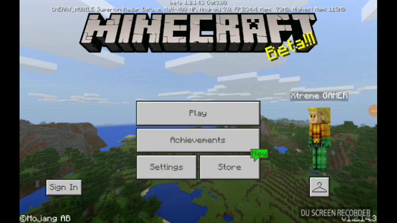 MINECRAFT PE AQUATIC UPDATE! - YouTube