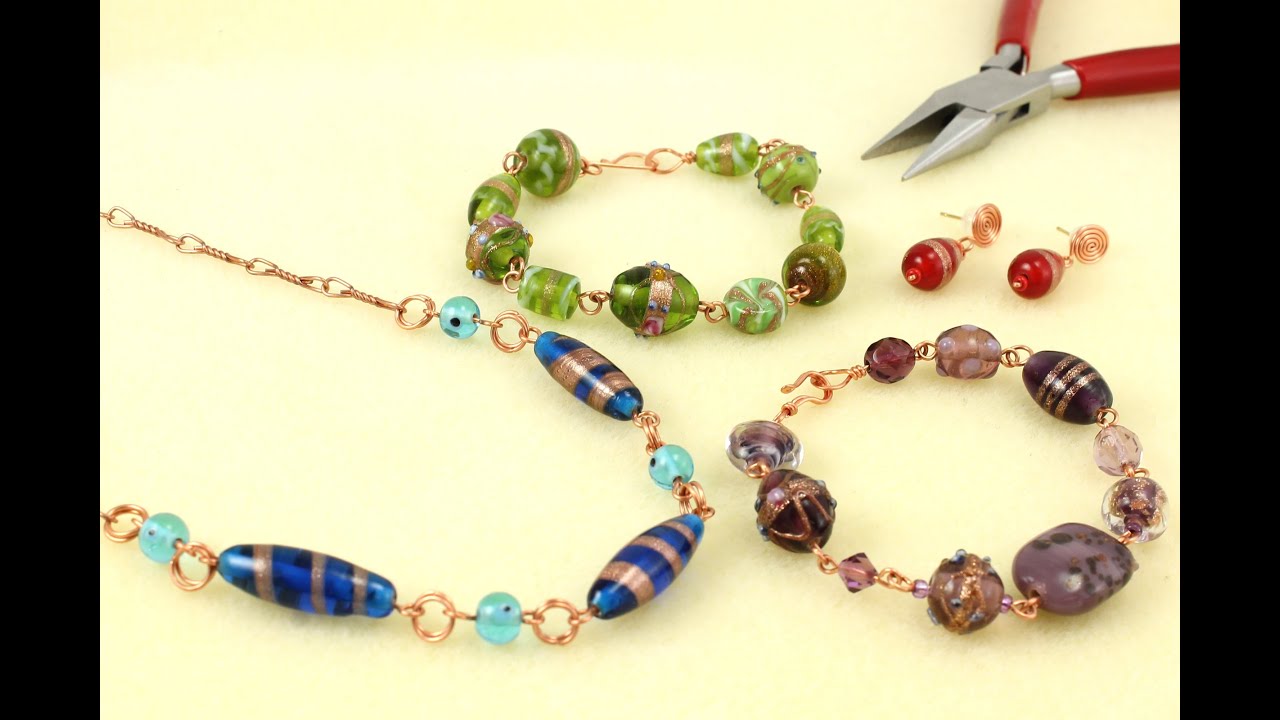 Making wire Jewelry Tutorial with Linda Jones Trailer YouTube