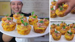 فكرة عشاء بسيطة وسريعة/ طورطية البطاطس السريعة والراقية في الشكل واللذيذة في المذاق