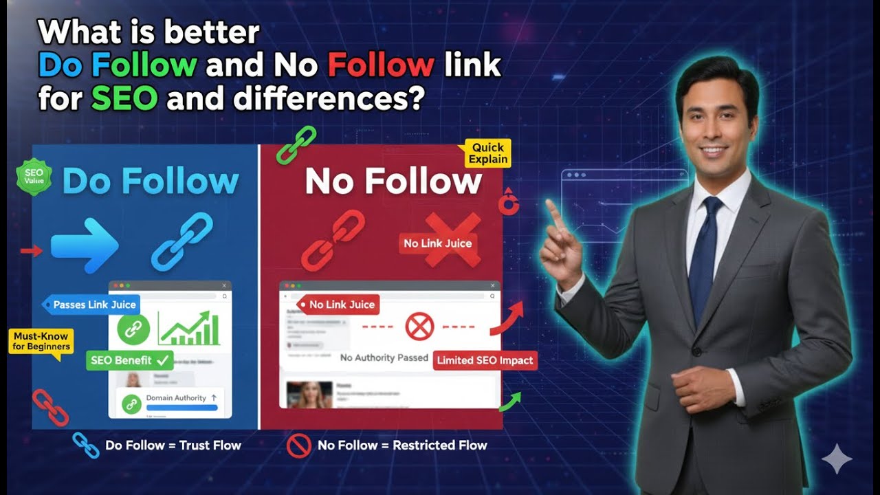 What is Better Do Follow or No Follow Link for SEO and Differences?
