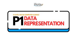 O Level/IGCSE CS | Chapter 1 - Data Representation