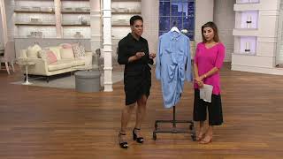 Laurie Felt Tied Front Blouse Dress on QVC