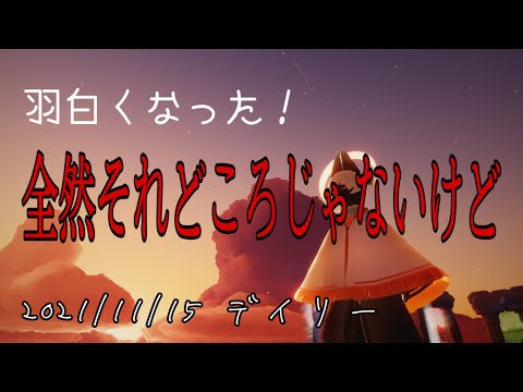 【sky】本日のデイリー【2021/11/15】