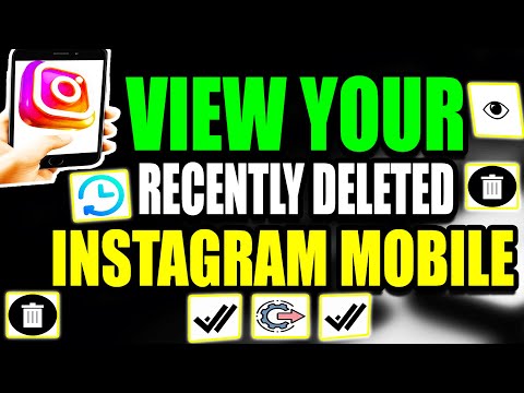 View Recently Deleted Instagram Mobile Tutorial 2025
