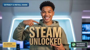 Bestanden uitpakken en een game installeren (2025 Steam Unlocked)