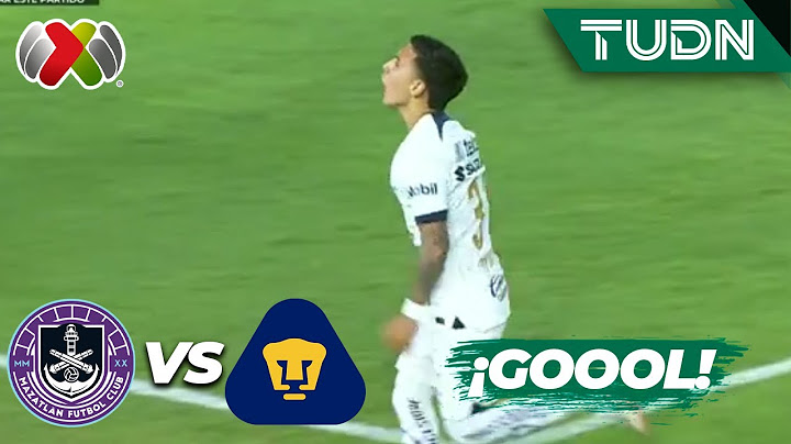 ¡Qué joya de gol hizo LEO SUÁREZ! | Mazatlán 0-4 Pumas | CL2024 - Liga Mx J14 | TUDN
