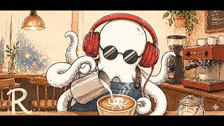 [Octopus Lofi] Octo-Brew: Lazy Coffee Shop Foley ☕🐙 | Jazzhop / Soft Lofi | 奶泡中的章魚漫遊 screenshot 3