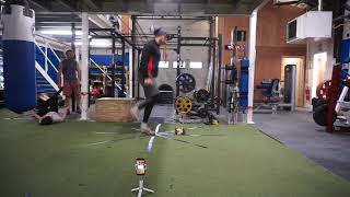 Single Leg Submax Stiff Hop