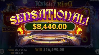 The Knight King (Pragmatic Play)  INCANE IN AN ONLINE SLOT!!! 