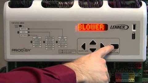 Program Prodigy® Controller for Energence® 3- to 5-Ton MSAV® Models