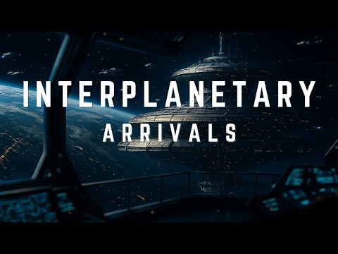 Interplanetary Arrivals: Nightshift • 10 Hours Sci-Fi Ambience for Sleep & Study | AetherSoundscapes