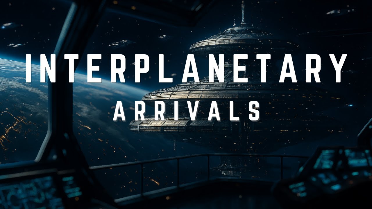 Interplanetary Arrivals: Nightshift • 10 Hours Sci-Fi Ambience for Sleep & Study | AetherSoundscapes