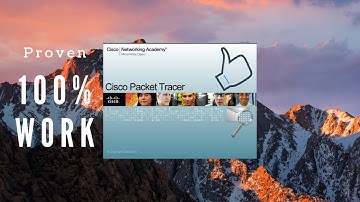 How to install Cisco Packet Tracer on Mac OS