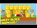 LA SFIDA DELLE BEDWARS CON I LUCKY BLOCK! - Minecraft ITA