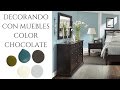Decoración con muebles color chocolate | Ideas e inspiración