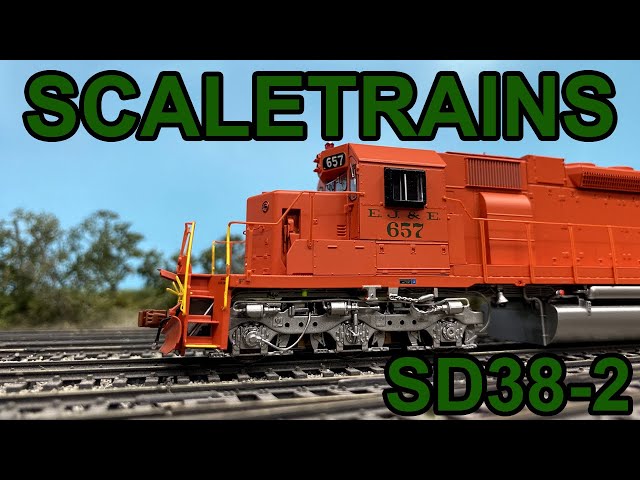 Review: ScaleTrains SD38-2 EJ&E 657 [HO Scale] - YouTube