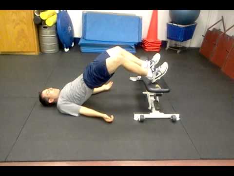 Hamstring Project I - Feet Elevated DL/SL Bridge