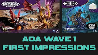 My Thoughts on Heroscape: Age of Annihilation's Wave 1 Units || Master Set & Battle Box