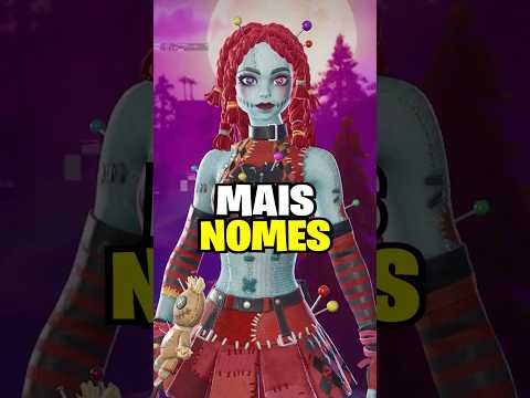 A Skin com MAIS NOMES no Fortnite 🤯