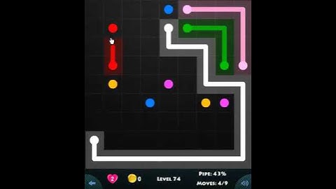 flow game facebook - 9 x 9 mania level 74 Connect the dots