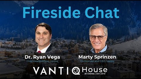 How to use GenAI to better respond to global crises in real-time Fireside @ Vantiq House Davos 2025