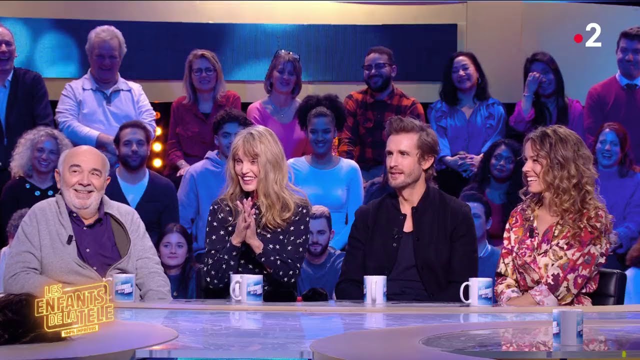 Les Enfants de la Télé 100 % imprévus : Arielle Dombasle, P. Lacheau & E. Fontan (4 février 2023)