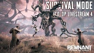 🔴LIVE Killing 10 Bosses in Survival mode? with Co-op! ► Remnant: from the Ashes +DLC (PS4)