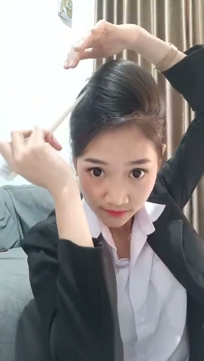 French Twist Flight Attendant