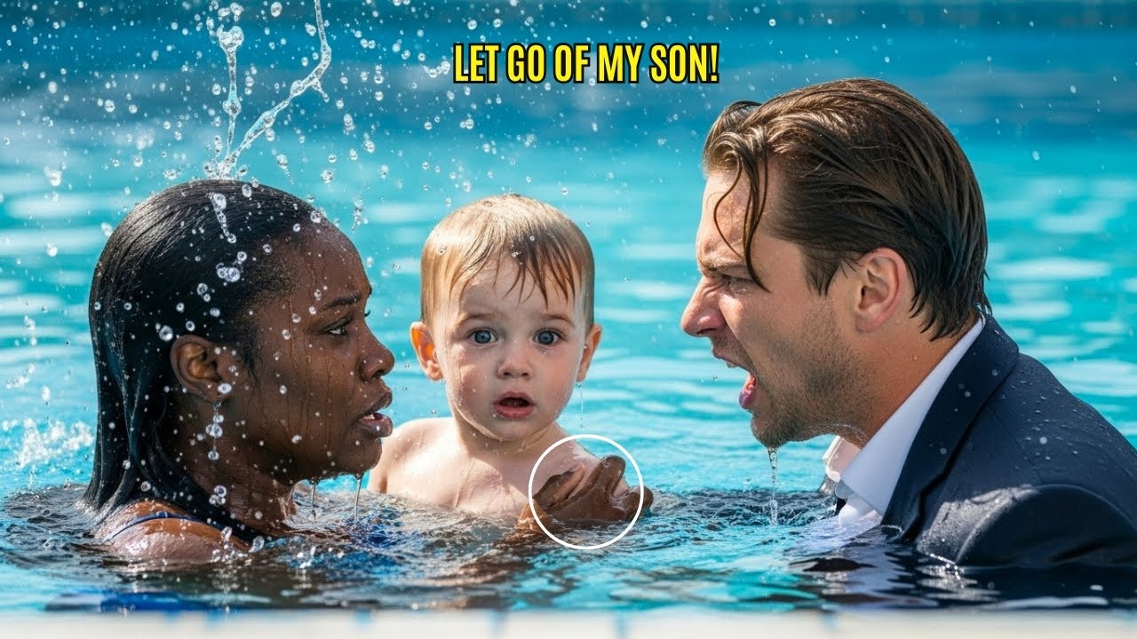 Billionaire Freaks Out When He Sees His Black Housekeeper With His Son At The Pool — Until…