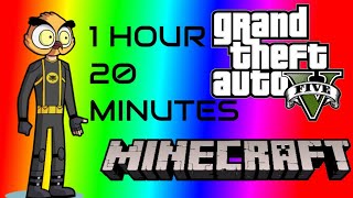 Vanossgaming 1 Hour 20 Minutes Minecraft And Gta V Compilation