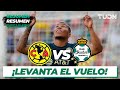 Resumen y goles | América vs Santos | Tour Águila 2021 | TUDN