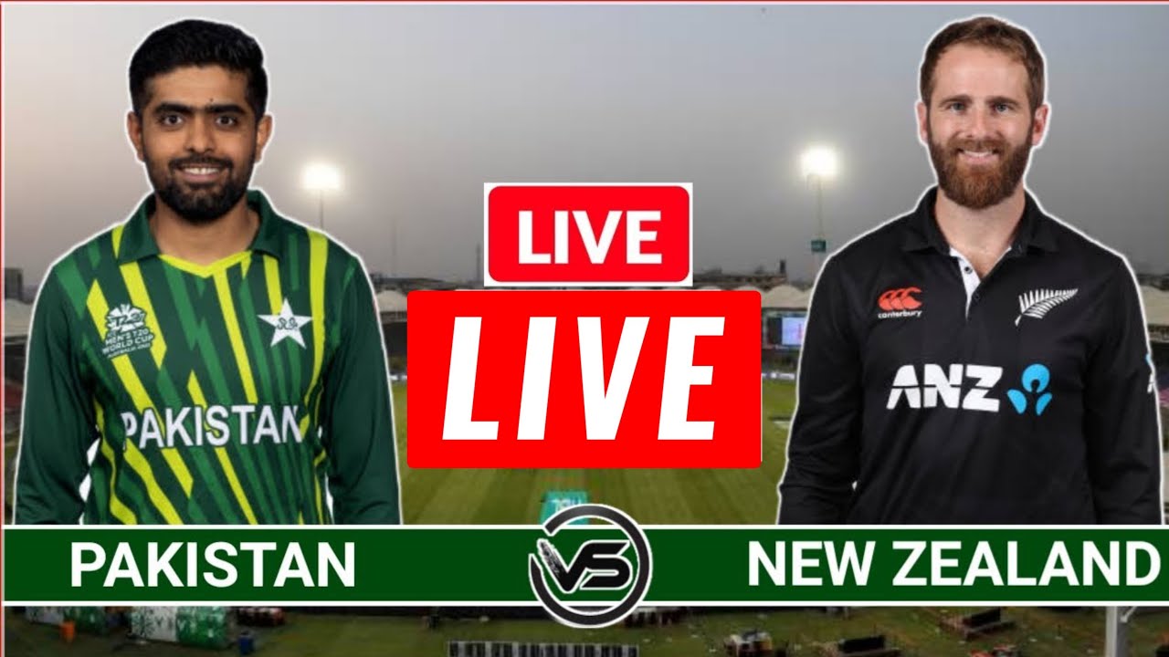 pakistan and new zealand match live