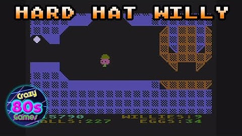 Hard Hat Willy // Atari 800 8bit Game