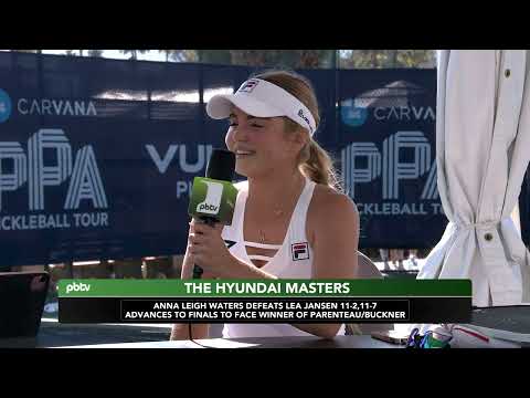 Anna Leigh Waters Semi-Finals Post-match Interview