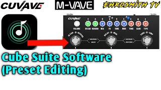 Cuvave Cube Baby Tutorial: Cube Suite Software Preset Editing (Quick Demo Video) screenshot 3