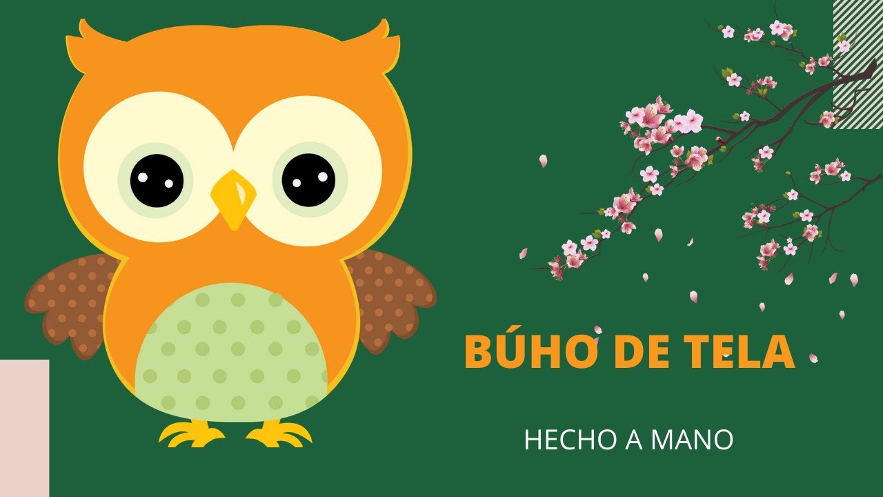 COMO HACER un BÚHO de la SUERTE//COMO HACER BÚHOS de TELA en CASA.