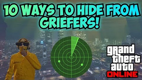 10 Unique Ways To Hide Off Radar In GTA 5!